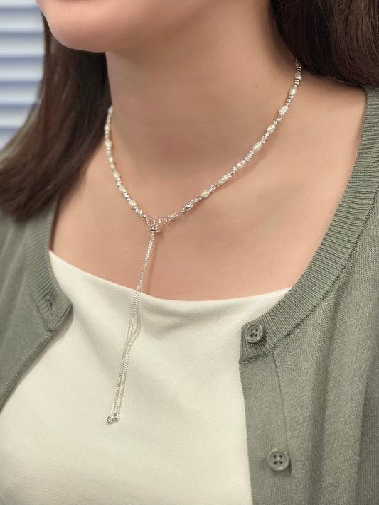 All in Clouds☁️雙向流蘇巴洛克珍珠頸鏈