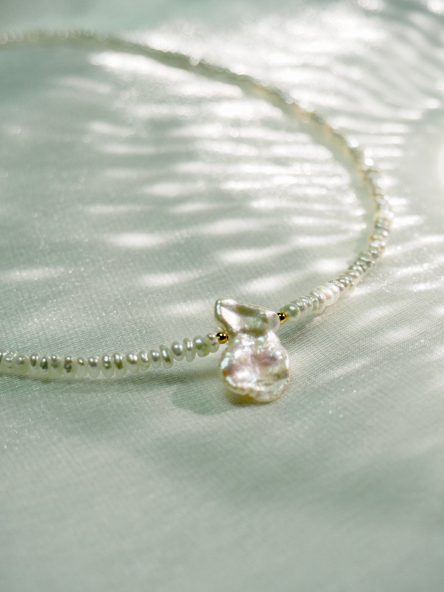 【巴洛克珍珠系列】天使之翼珍珠頸鏈