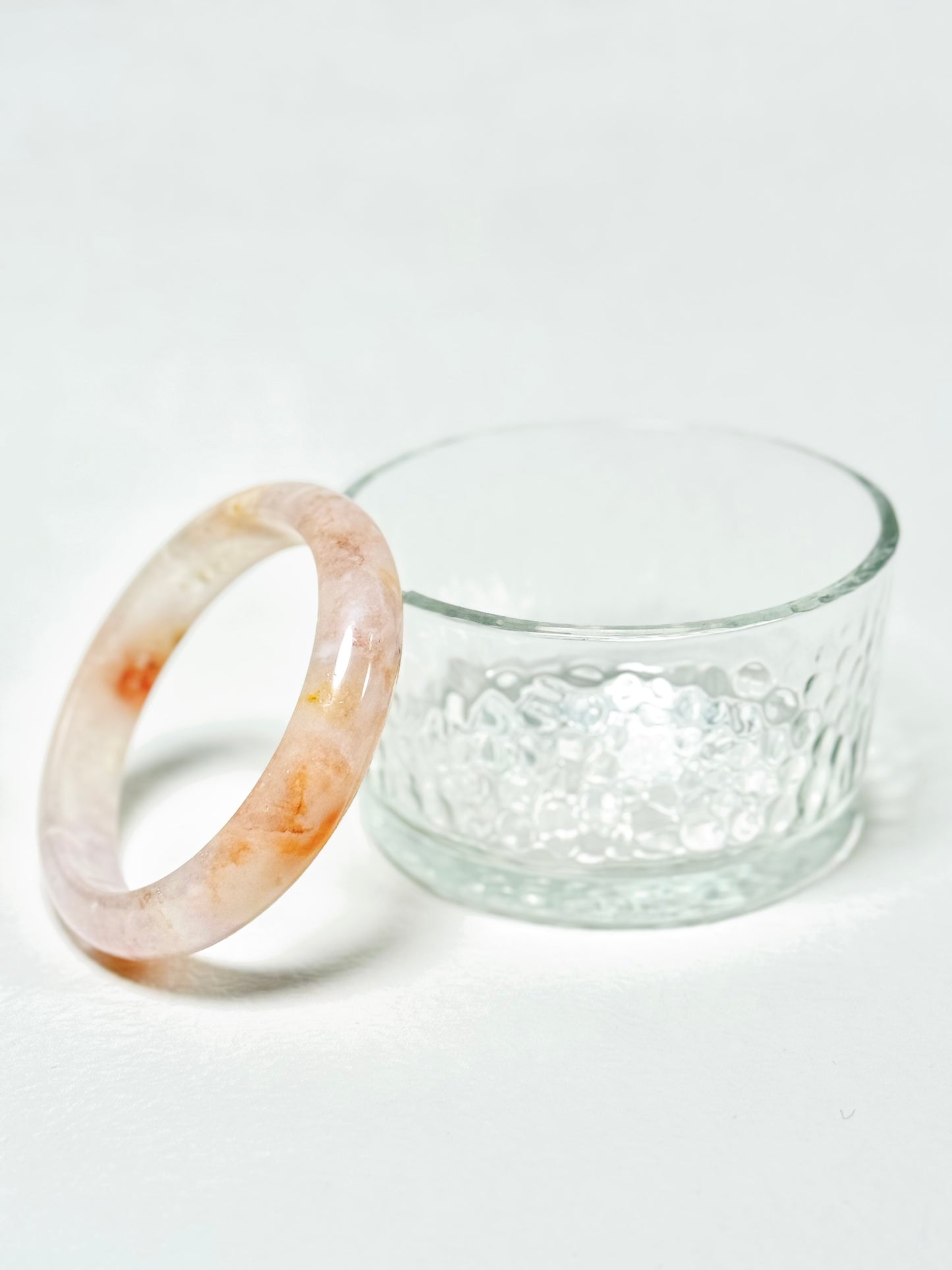 【錦鯉】水晶x瑪瑙共生手鈪 手鐲(59圈口)