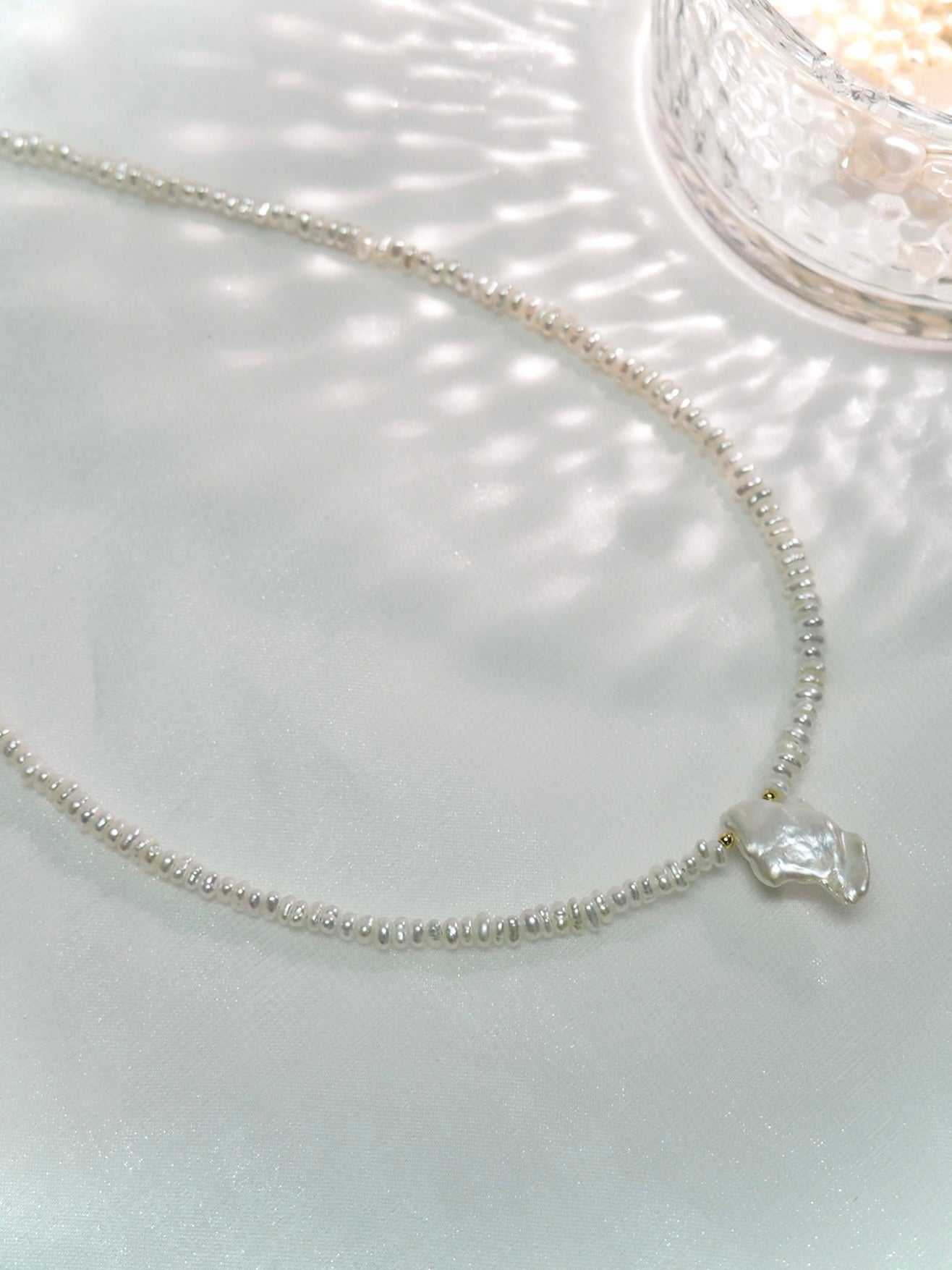 【巴洛克珍珠系列】天使之翼珍珠頸鏈