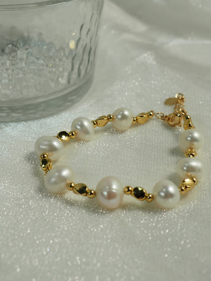 近圓愛迪生珍珠復古手鏈