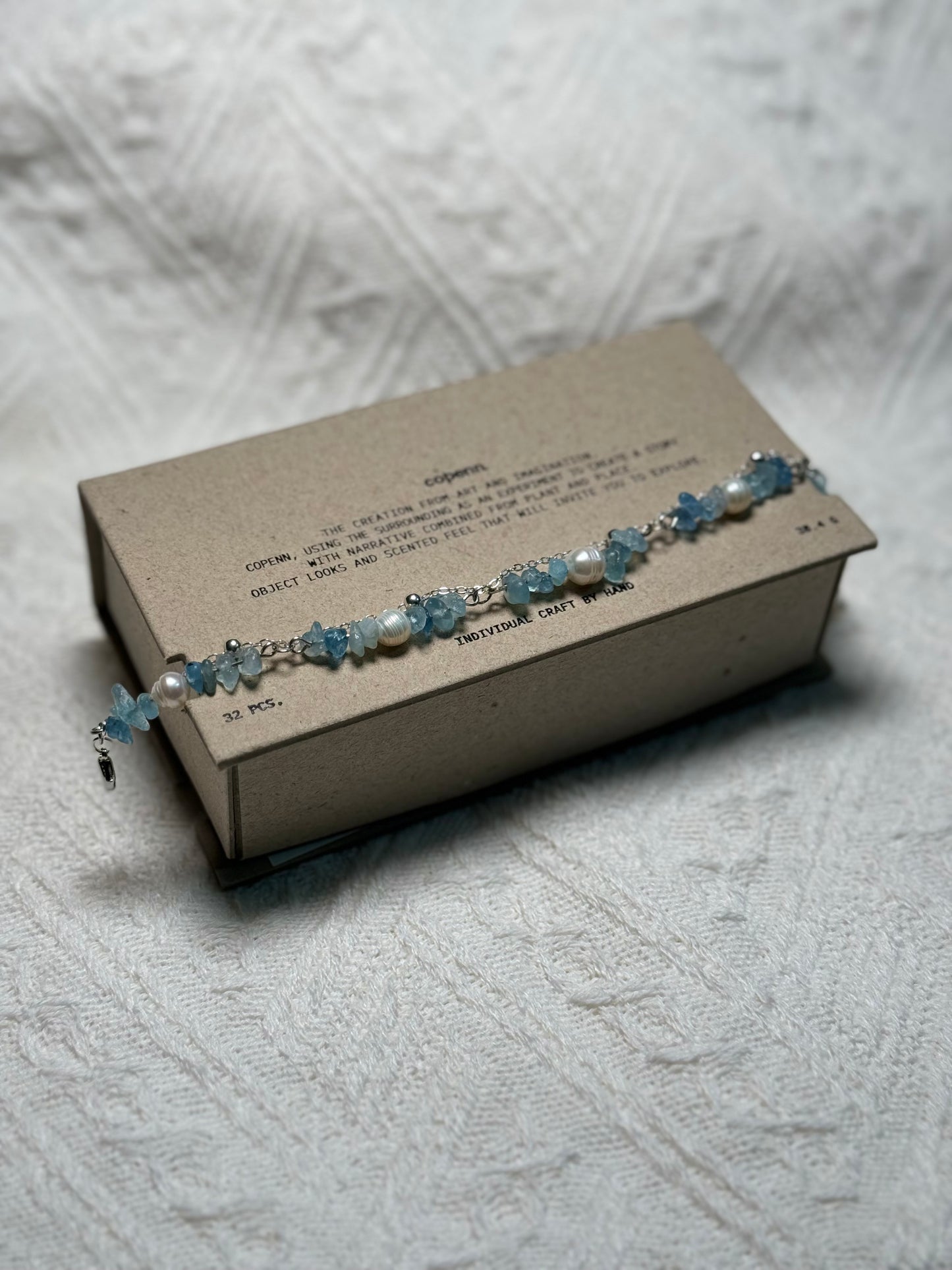 海藍寶-珍珠手鏈-天然珍珠-aquamarine-pearl-pearl bracelet-aquamarine bracelet